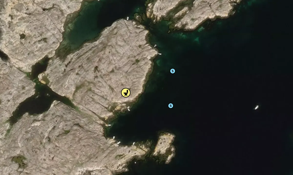Satelite image of Tryggöskär