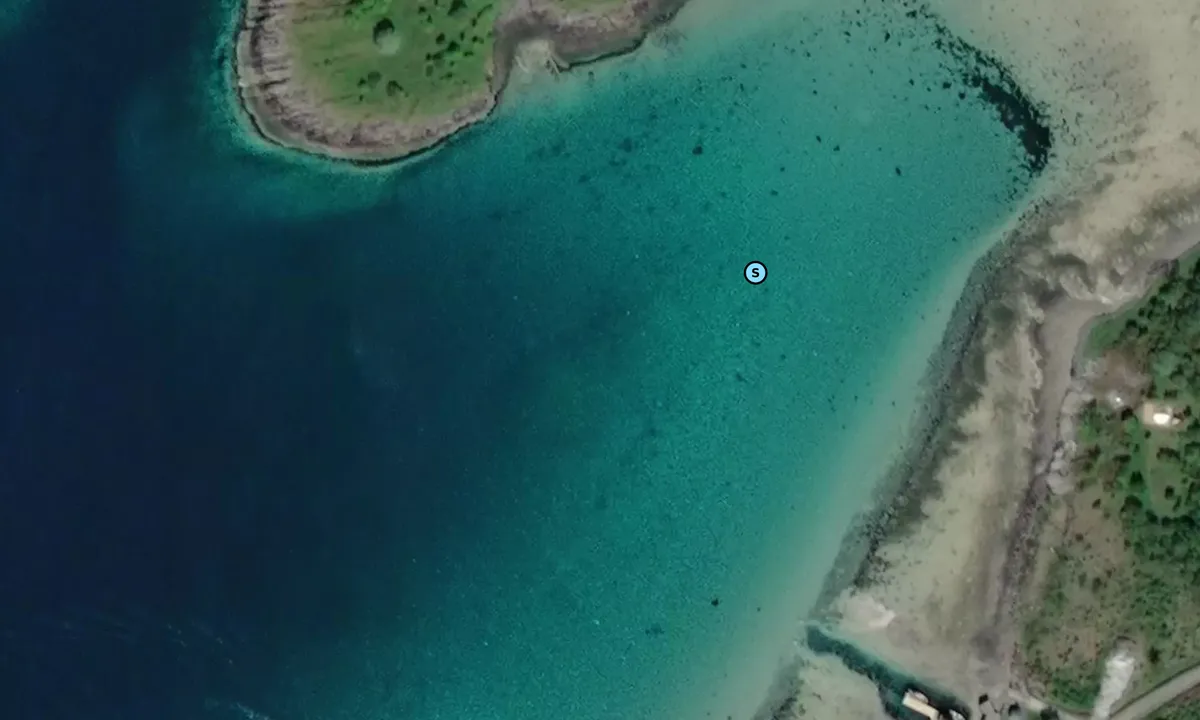 Satelite image of Tukthuset ankringsplass