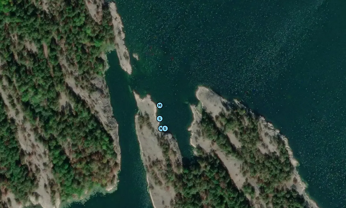 Satelite image of Tunnholmen - Kärsmansholmen - Gunnebo