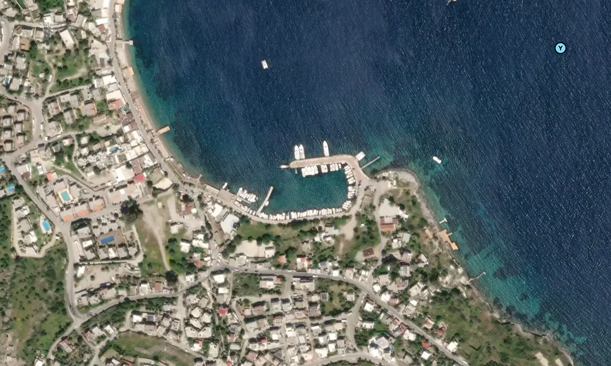 Satelite image of Turkbuku Municipality Harbour