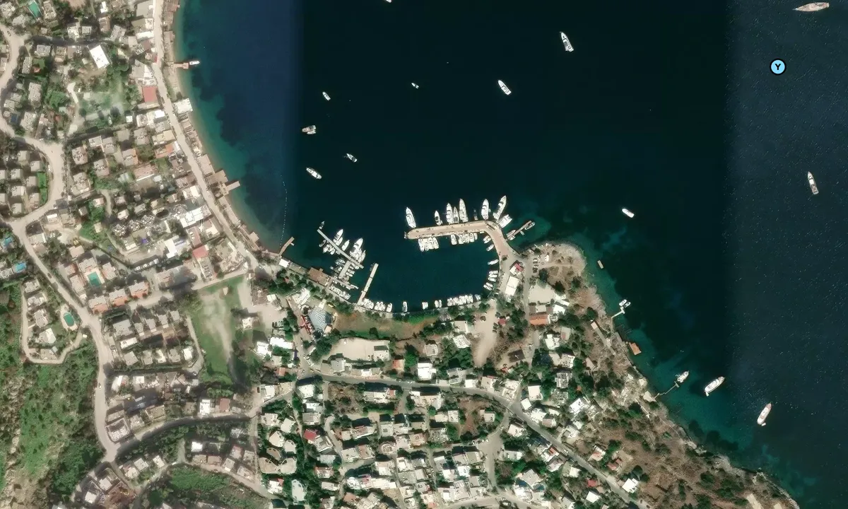 Satelite image of Turkbuku Municipality Harbour