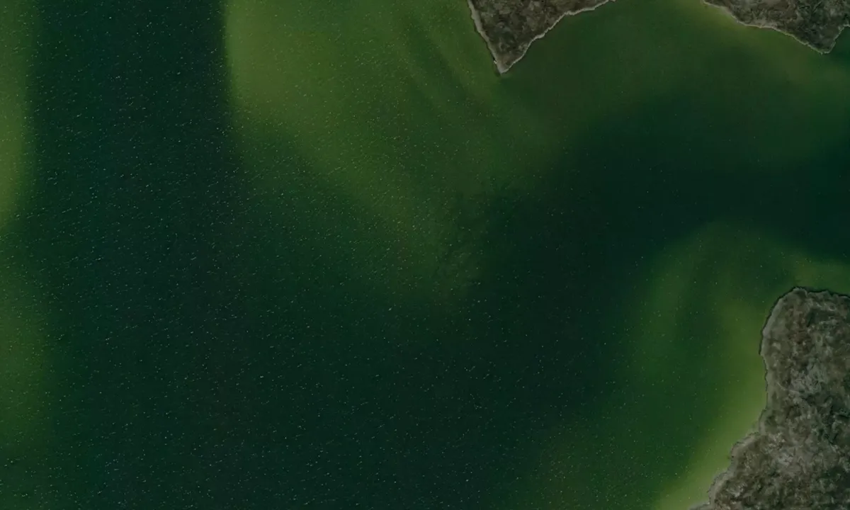 Flyfoto av Turnagain Bay