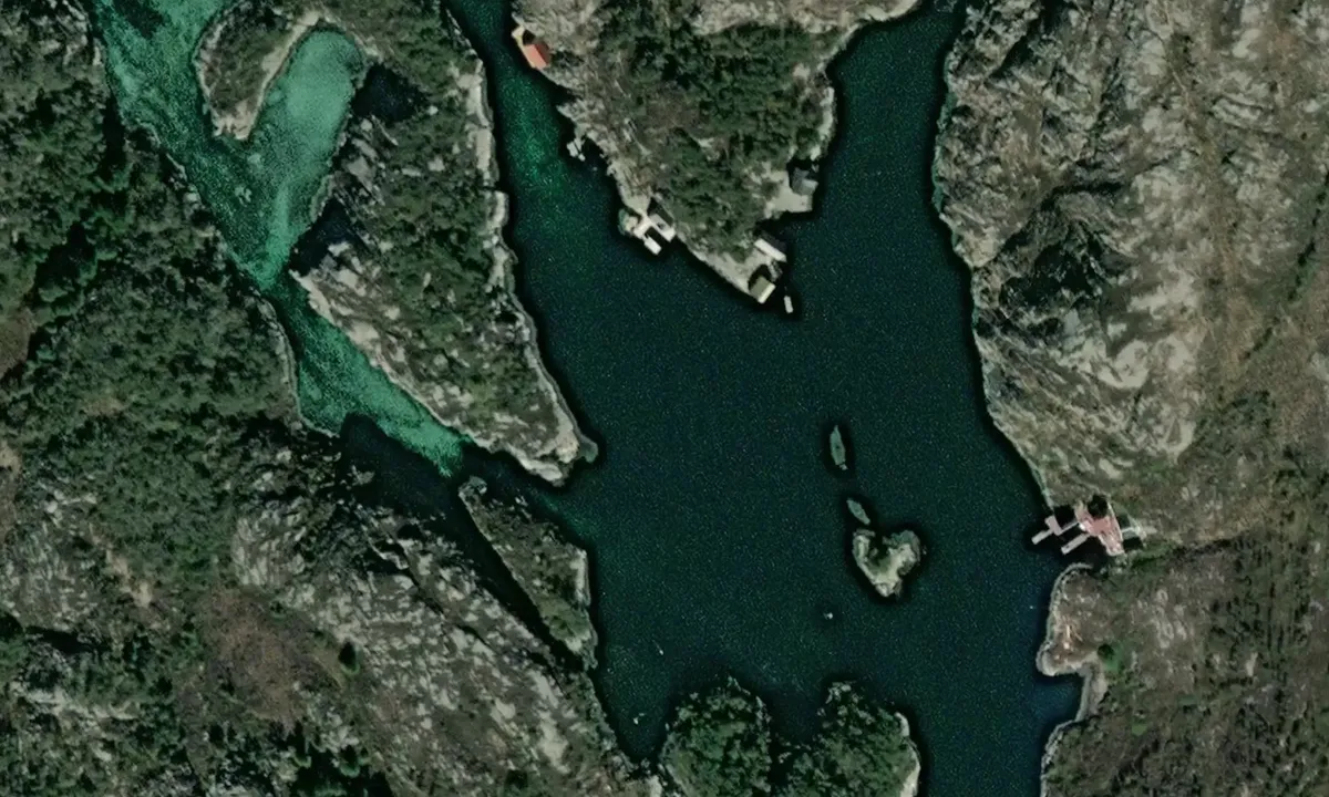 Flyfoto av Turøy Kobbeviken