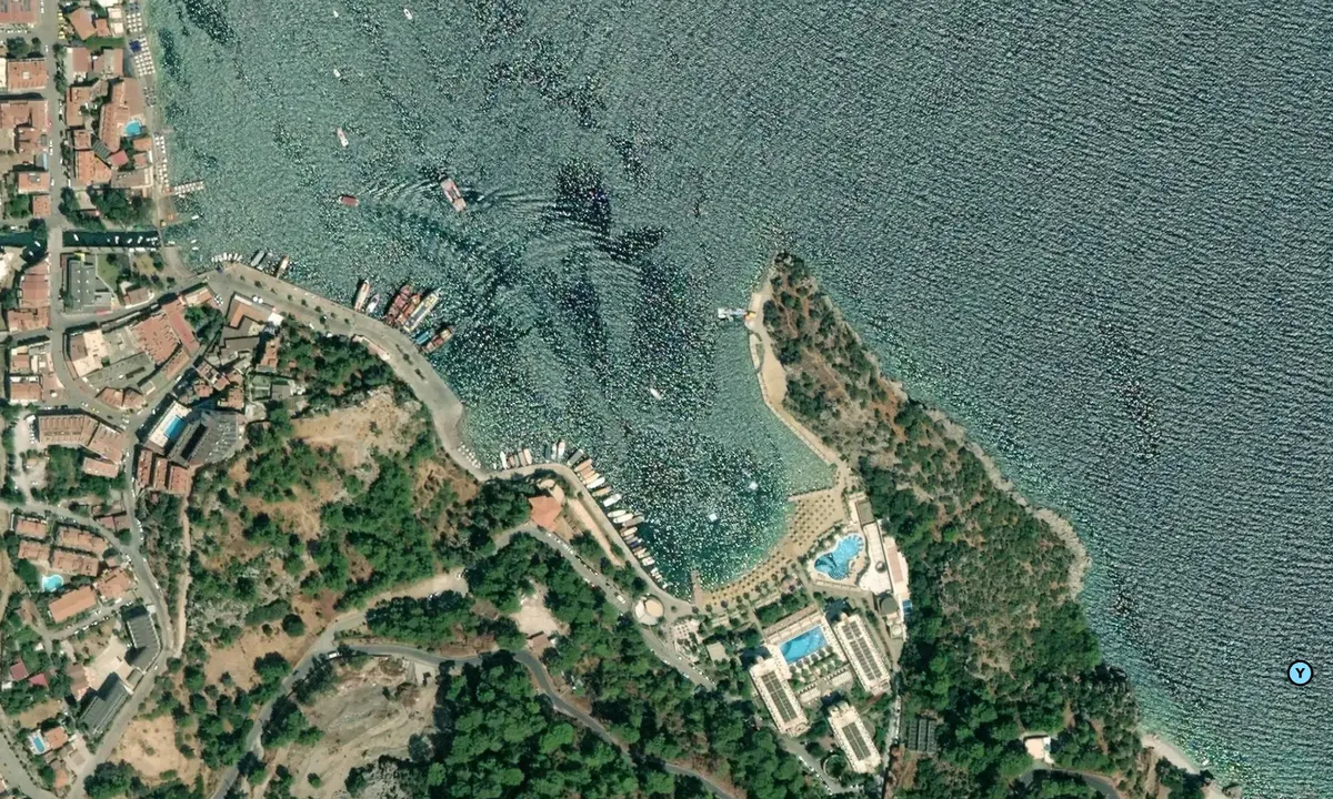 Satelite image of Turunc