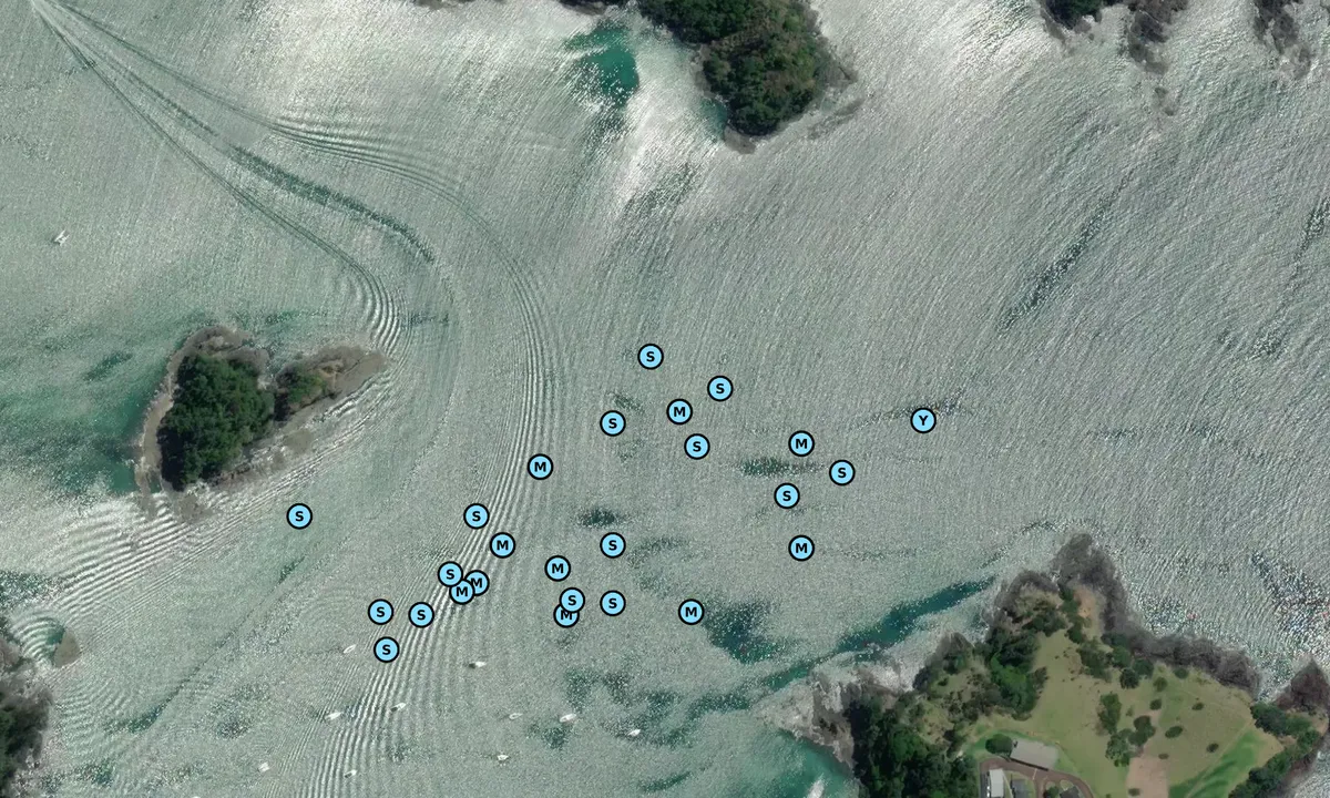 Satelite image of Tutukaka Bay