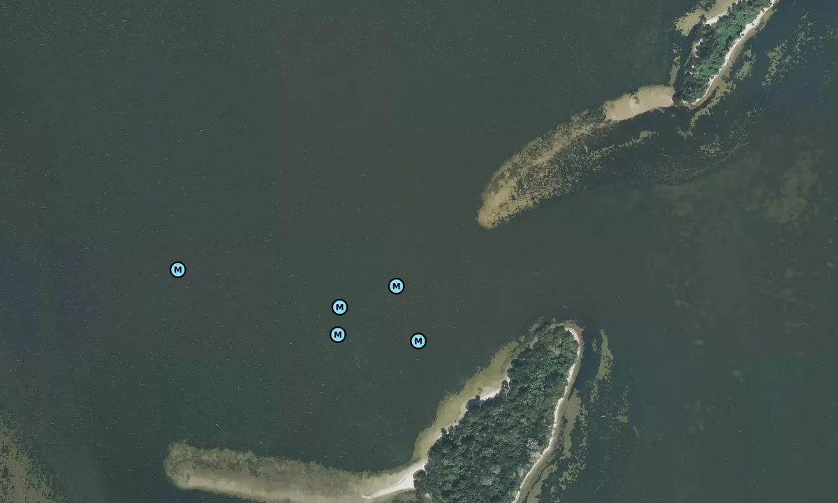 Satelite image of Twin Islands