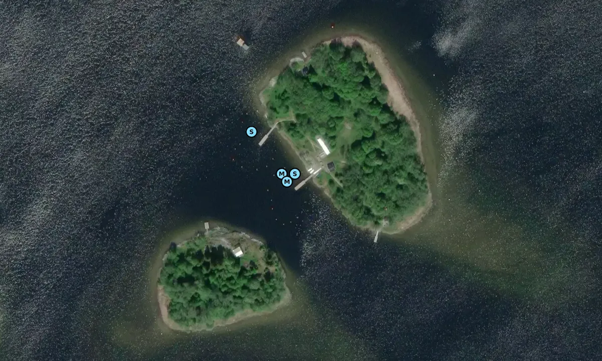 Satelite image of Tynderösundet - Kattskär