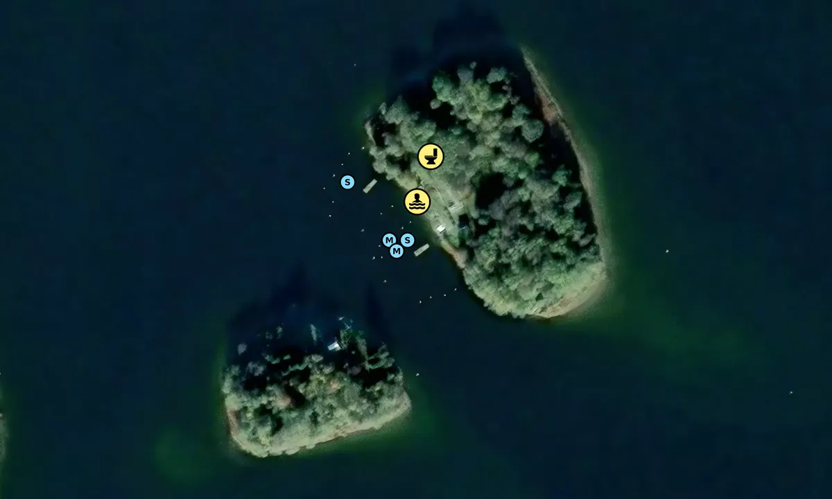 Satelite image of Tynderösundet - Kattskär