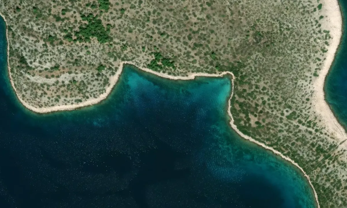 Satelite image of U Rametin - Kornati