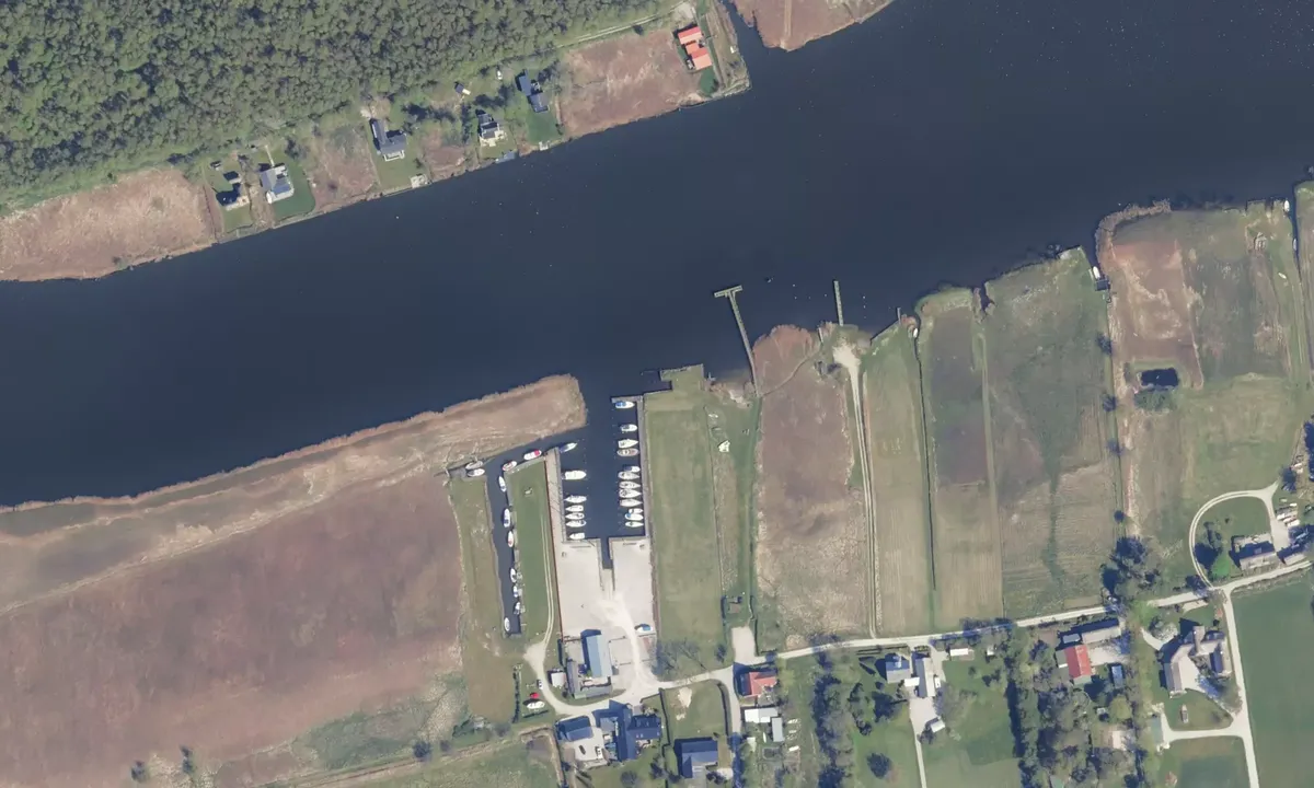 Satelite image of Uggelhuse Sejlklub