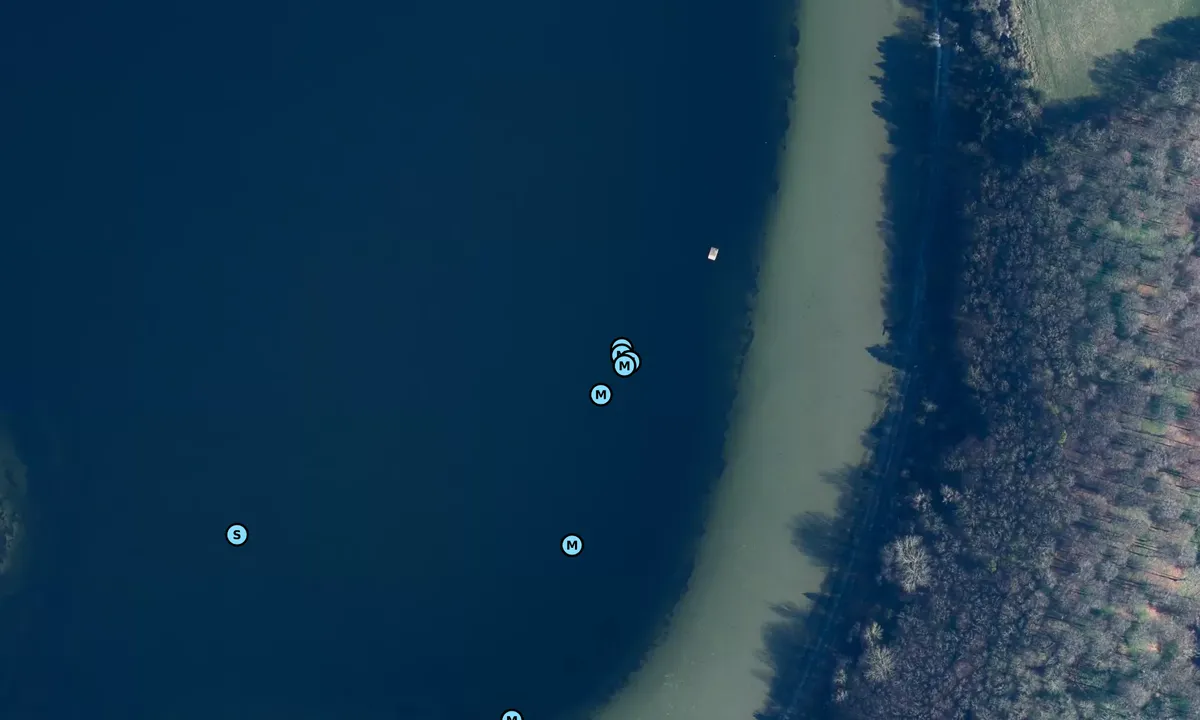 Satelite image of Uglekrog bouy