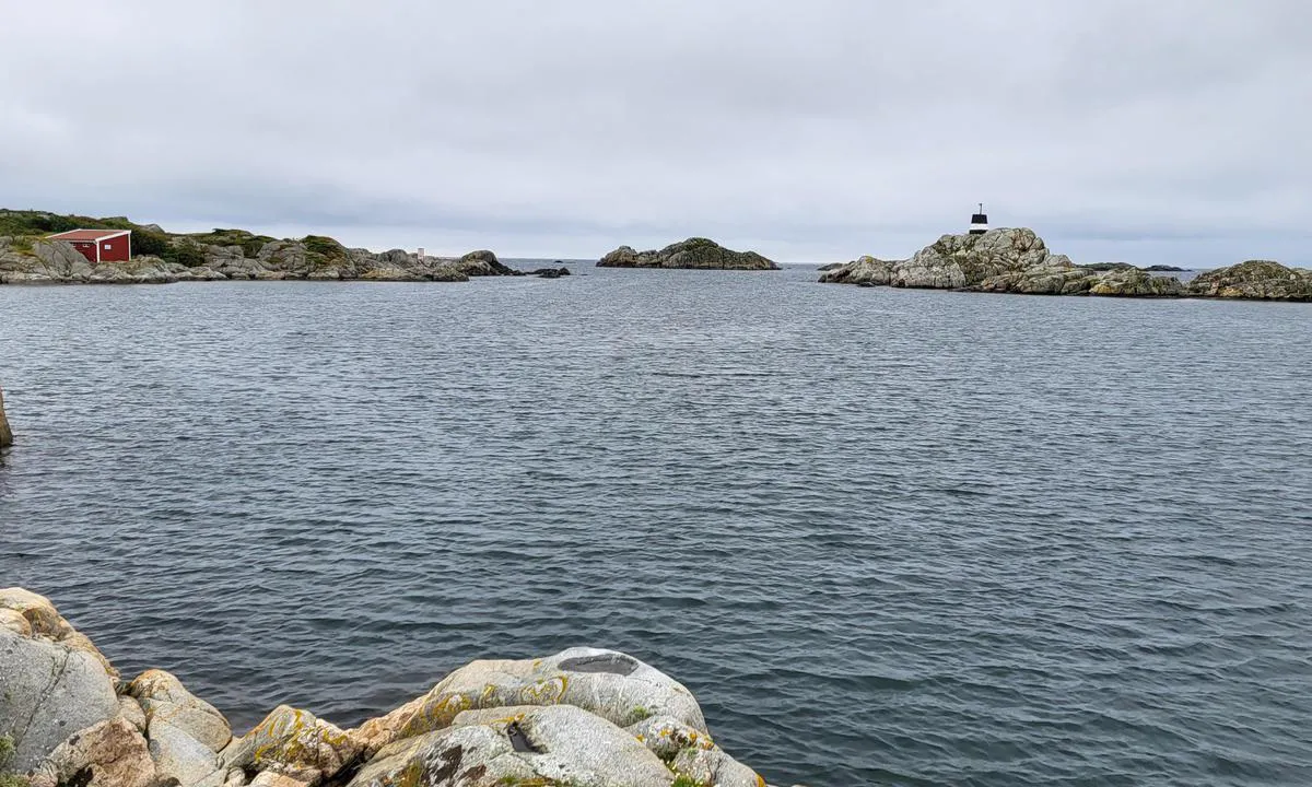 Ulvøysund: Innseiling fra Kvåsefjorden