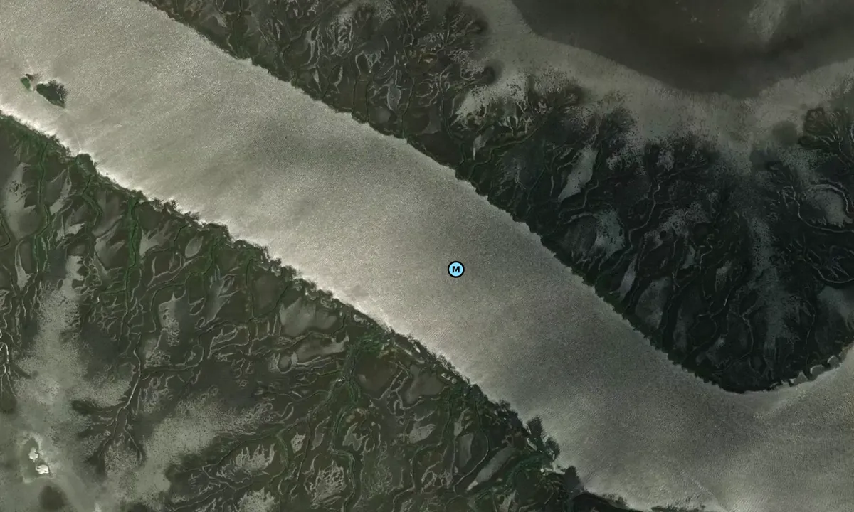 Satelite image of Umbrella Creek - 3