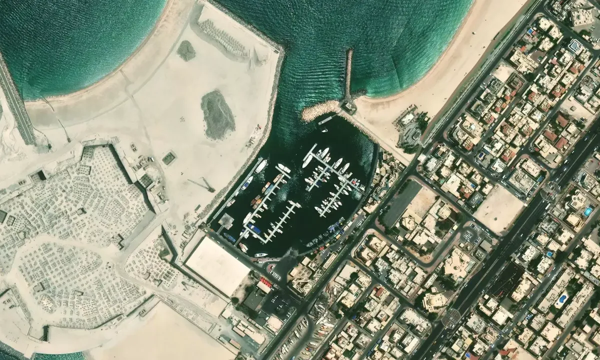Satelite image of Umm Suqeim 2 Marina