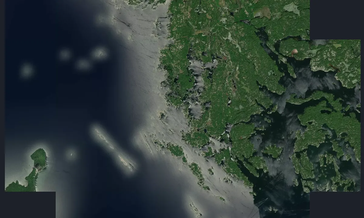 Flyfoto av Unnamed Bay