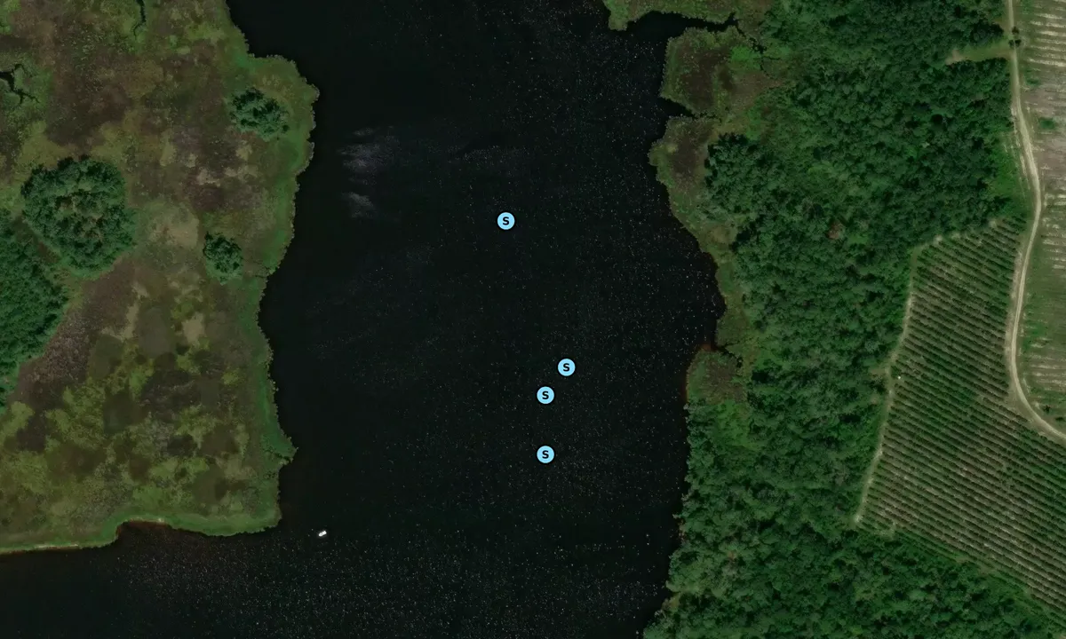 Satelite image of Upper Broad Creek - 2