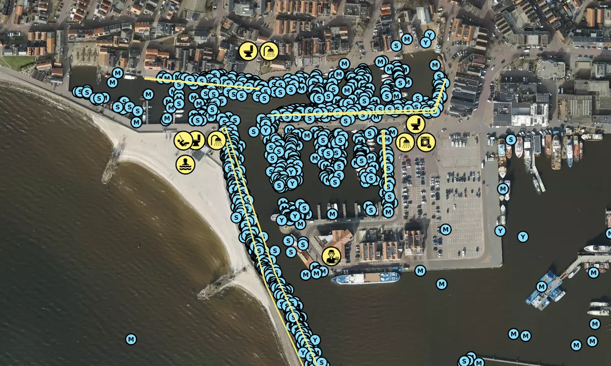 Satelite image of Urk Zuiderzee Yacht Harbour