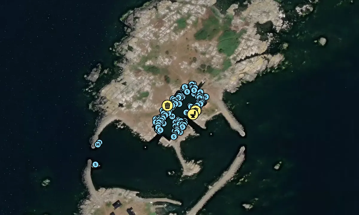 Satelite image of Utklippan