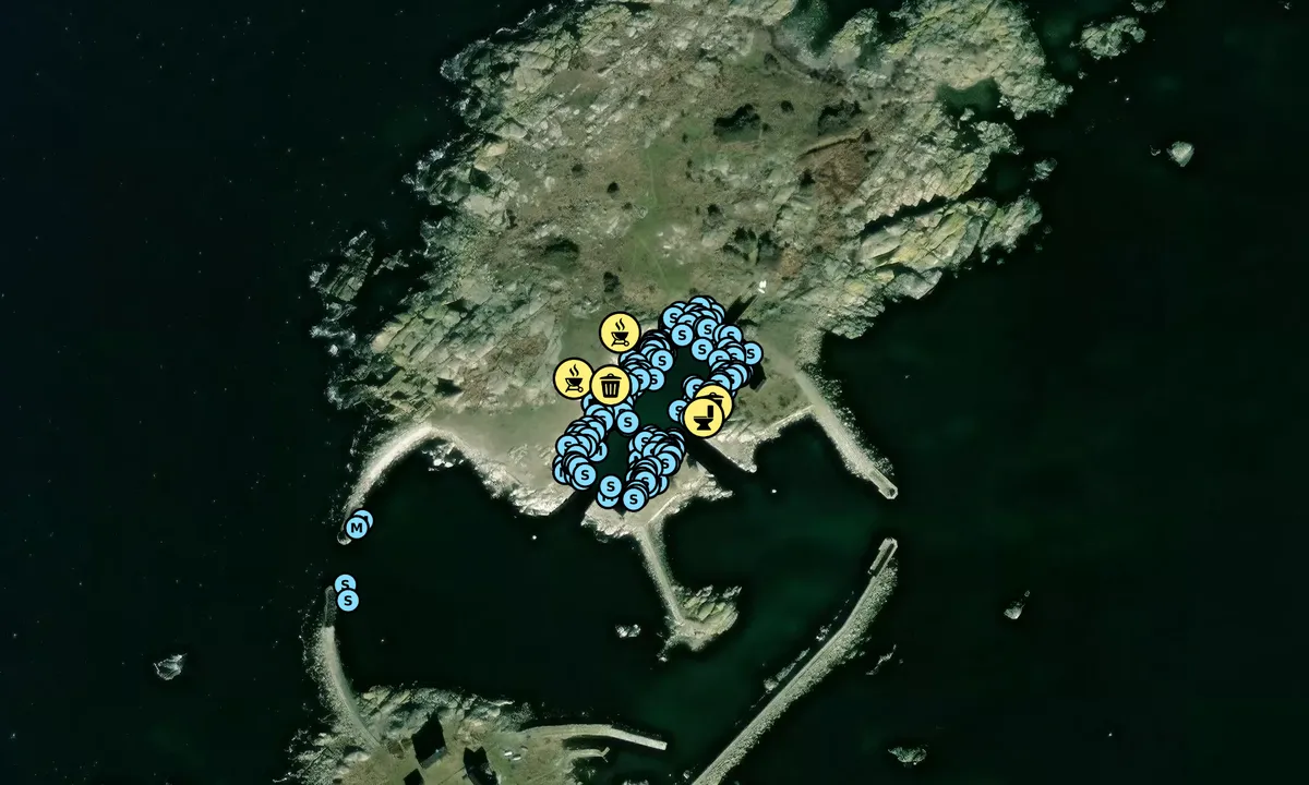 Satelite image of Utklippan