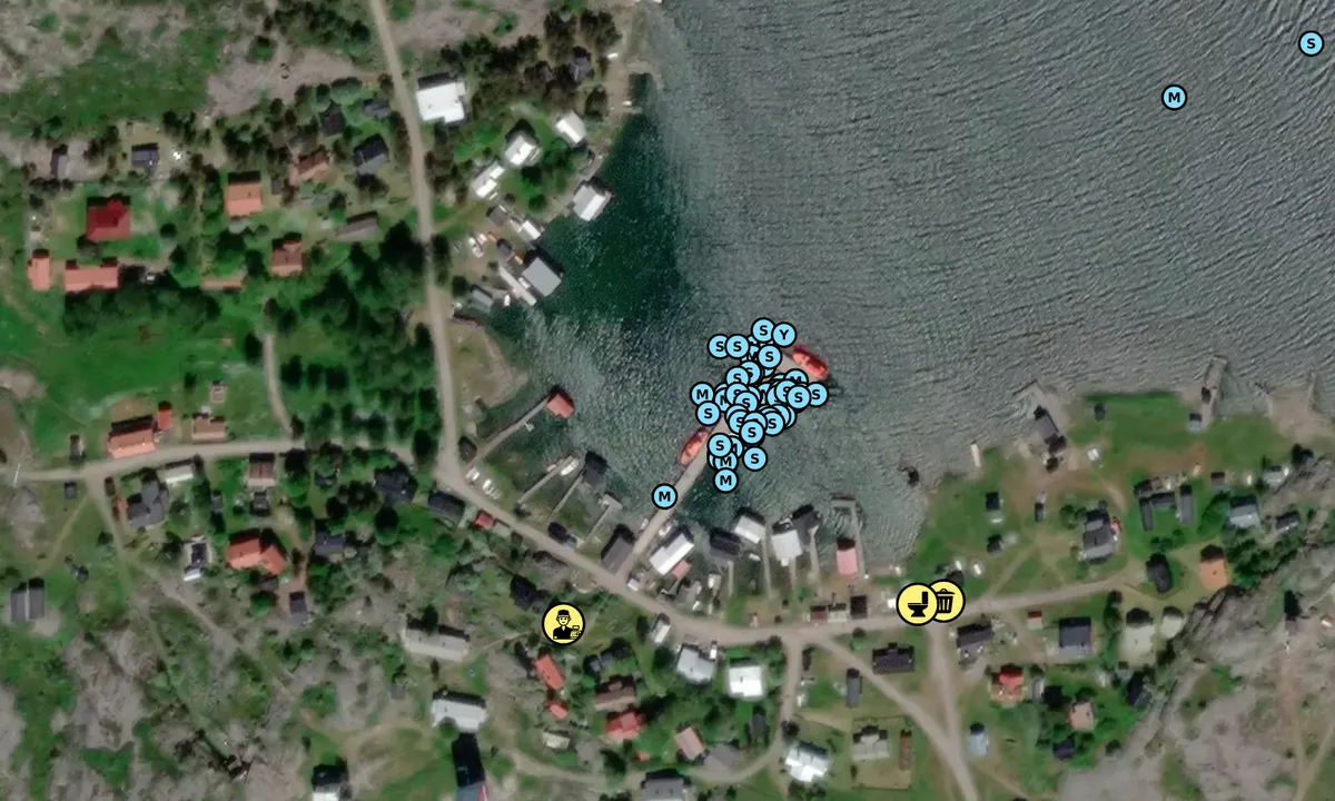 Satelite image of Utö (Finska)