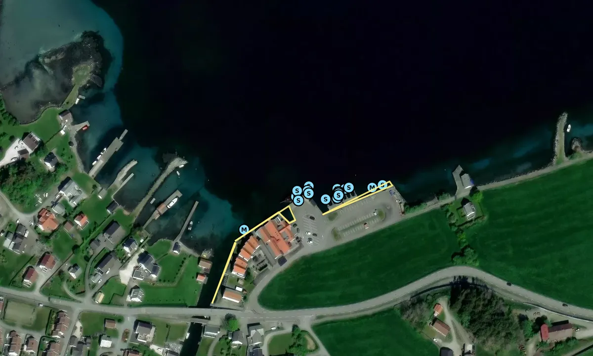 Satelite image of Utstein Kloster Hotell
