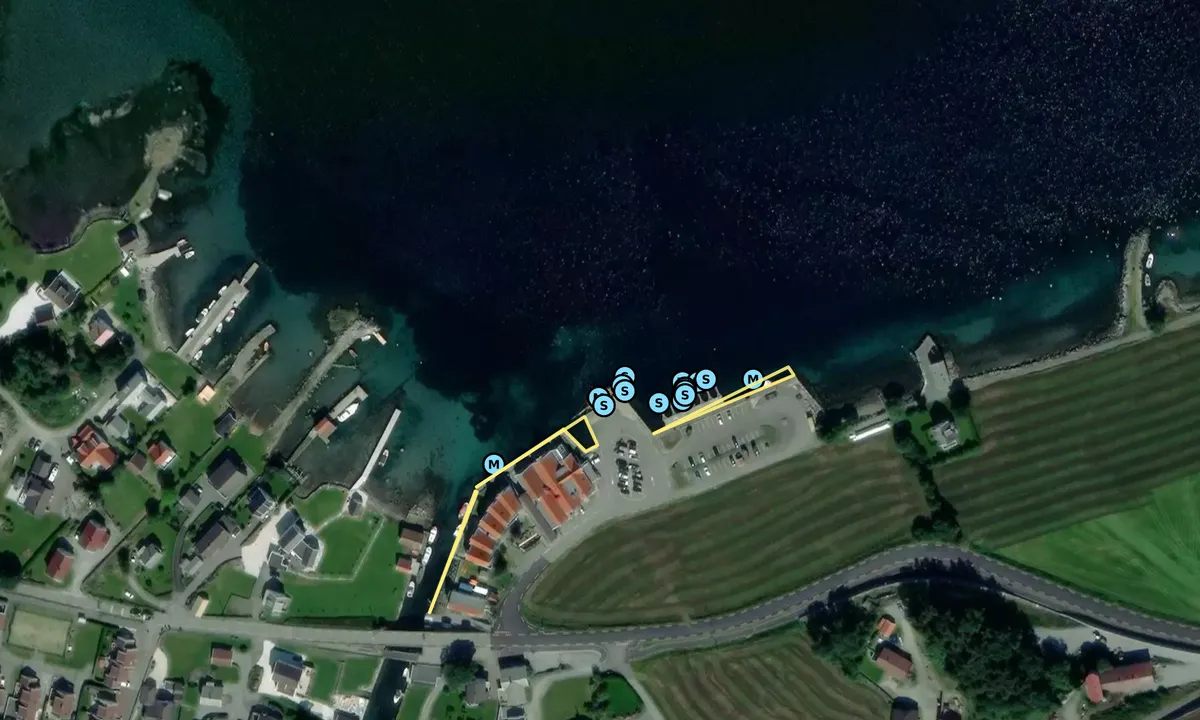 Satelite image of Utstein Kloster Hotell