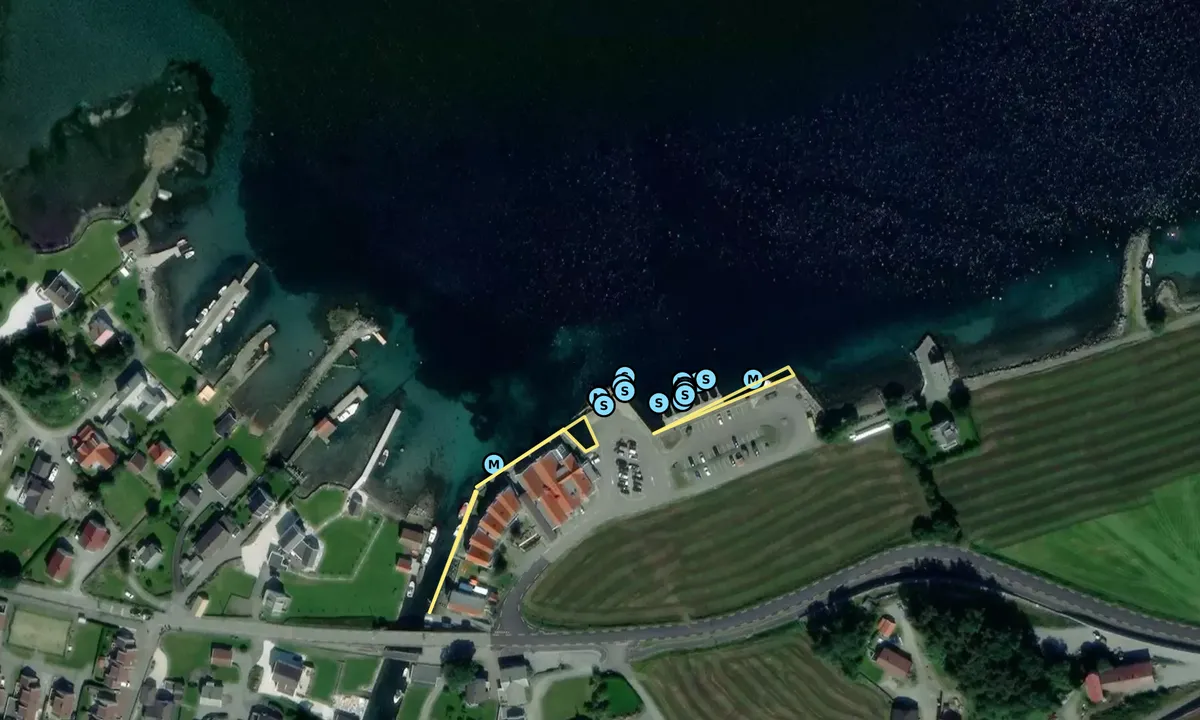 Satelite image of Utstein Kloster Hotell