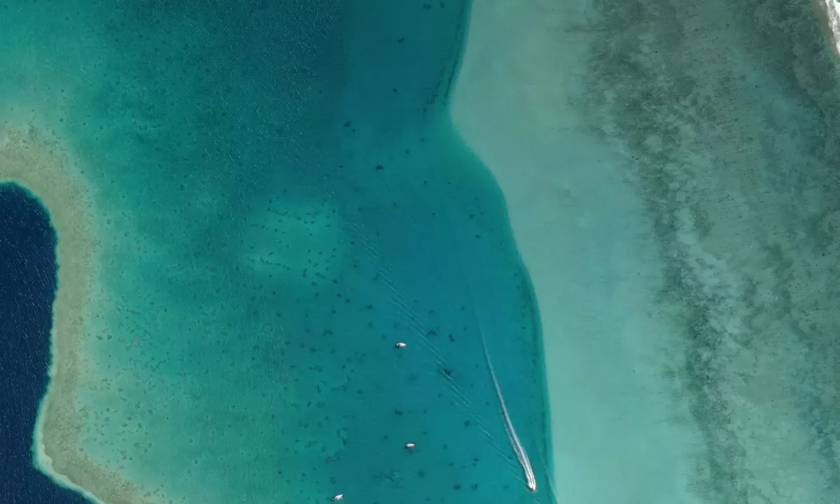 Flyfoto av Uturoa