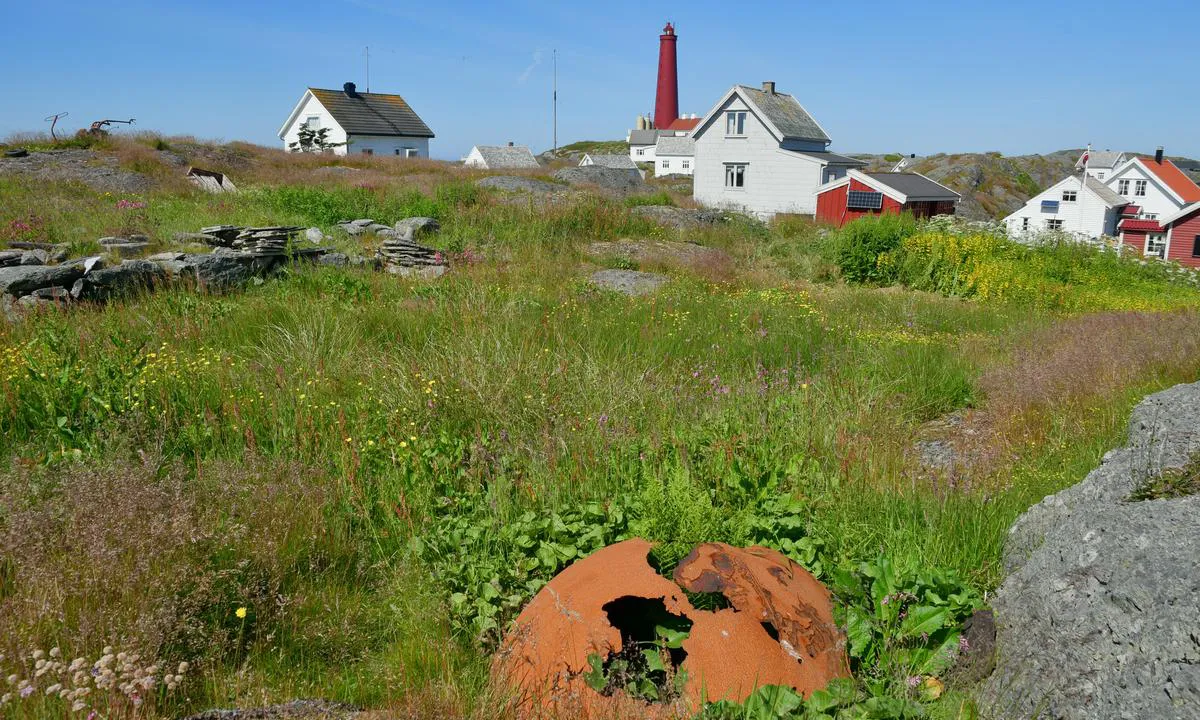 Utvær: {"base": "en", "no": "Rester fra andre verdenskrig. Det fortelles at rett etter at noen barn hadde lekt ved stranden, drev en mine inn og eksploderte. Ingen ble skadet. Dette skjedde rundt 1950.", "se": "Rester fr\u00e5n andra v\u00e4rldskriget. Det ber\u00e4ttas att strax efter att n\u00e5gra barn hade lekt vid stranden, drev en mina in och exploderade. Ingen blev skadad. Detta h\u00e4nde runt 1950.", "en": "Remains from WW2.  It is told that just after some kids had played by the shore, a mine drifted in and exploded.  No one was hurted.  This happend around 1950.", "da": "Rester fra Anden Verdenskrig. Det siges, at lige efter at nogle b\u00f8rn havde leget ved kysten, drev en mine ind og eksploderede. Ingen kom til skade. Dette skete omkring 1950."}