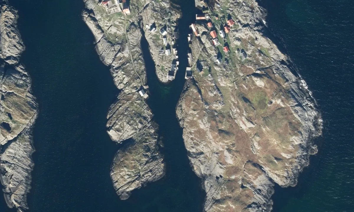 Flyfoto av Utvær