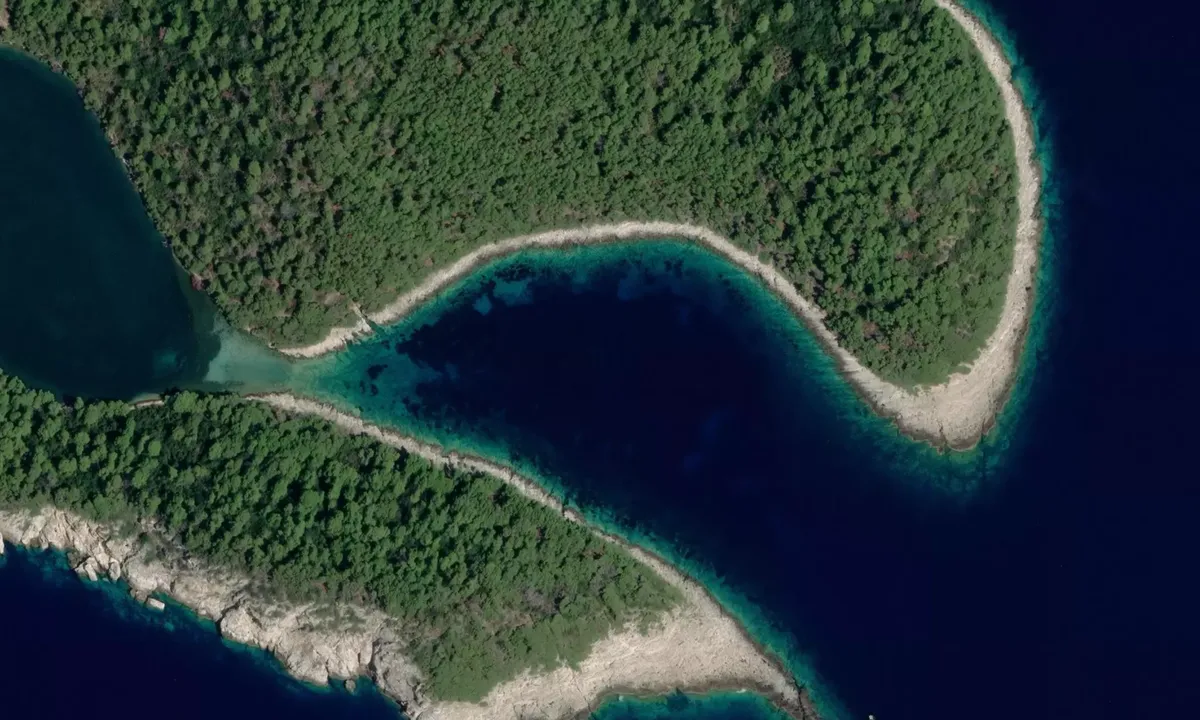 Flyfoto av Uvala Blaca