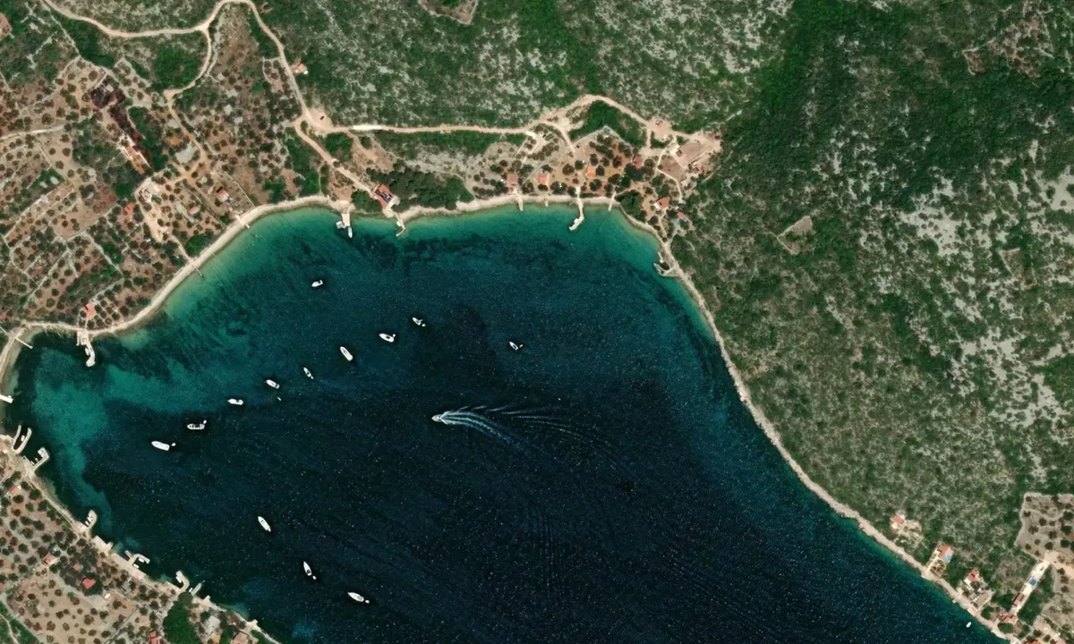 Flyfoto av Uvala Landin 1