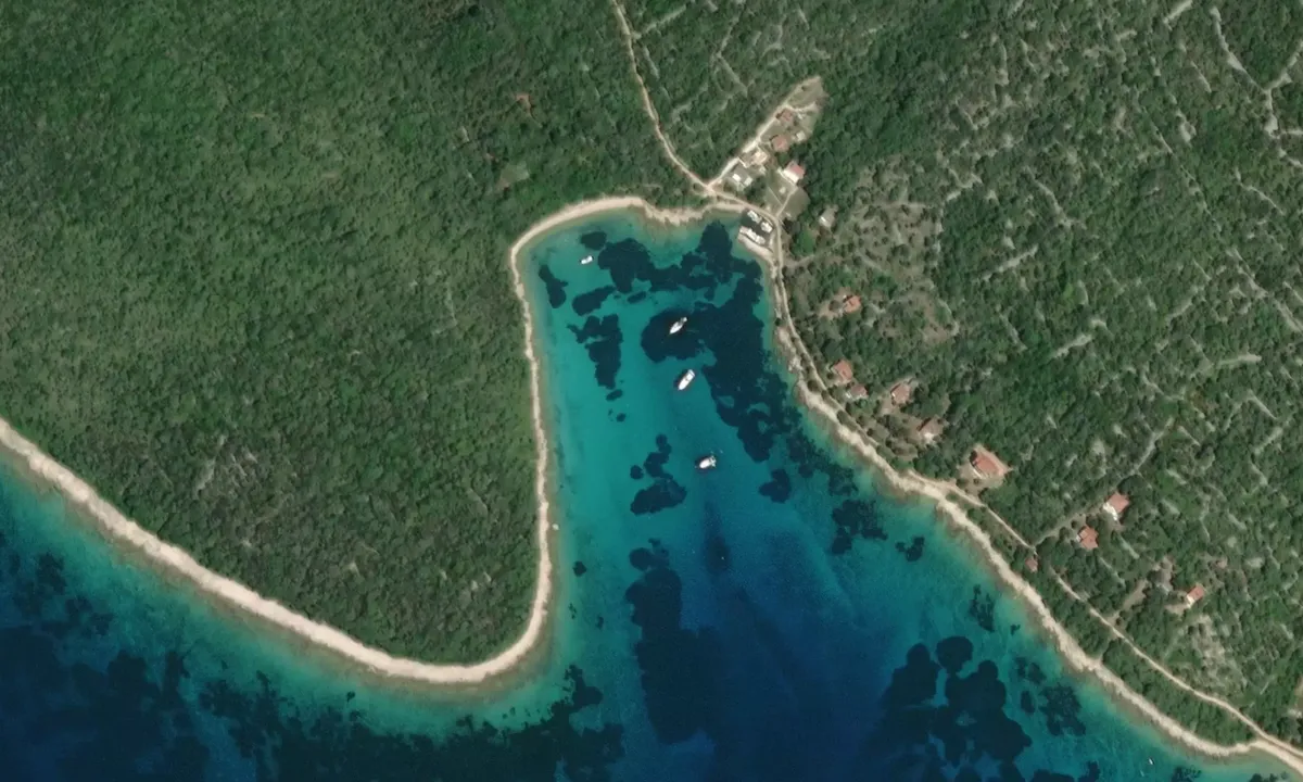 Flyfoto av Uvala Papranica