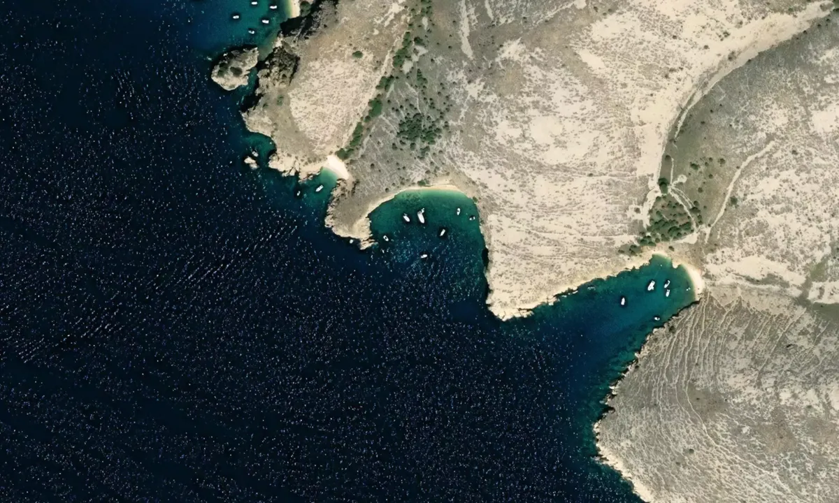 Flyfoto av Uvala Pokrive