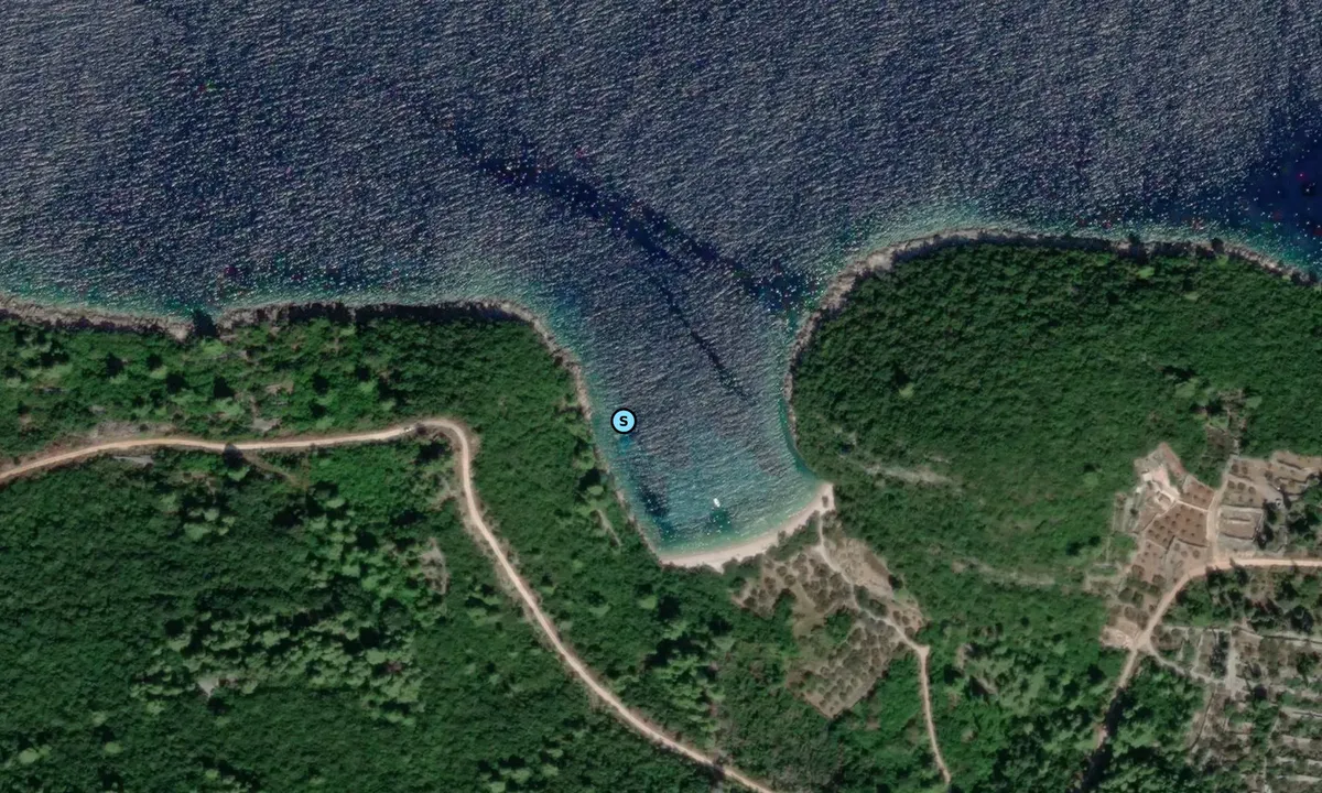 Satelite image of Uvala Samograd