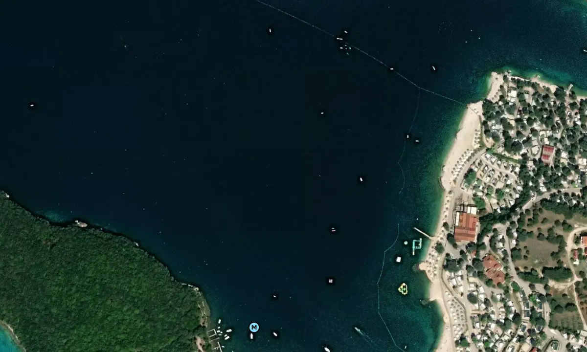 Satelite image of Uvala Soline 1