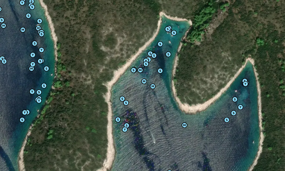 Satelite image of Uvala Stari Stani