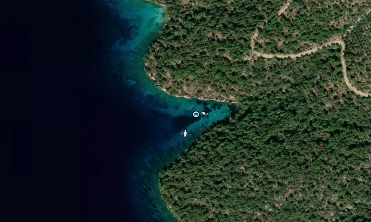 Satelite image of Uvala Svićuraj