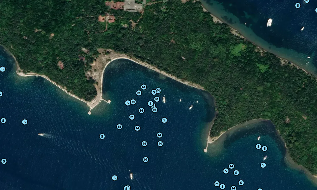 Satelite image of Uvala Velika