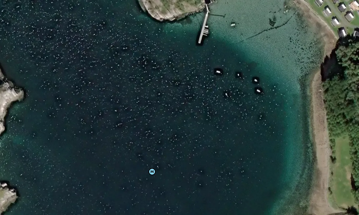 Satelite image of Våbergs bukta