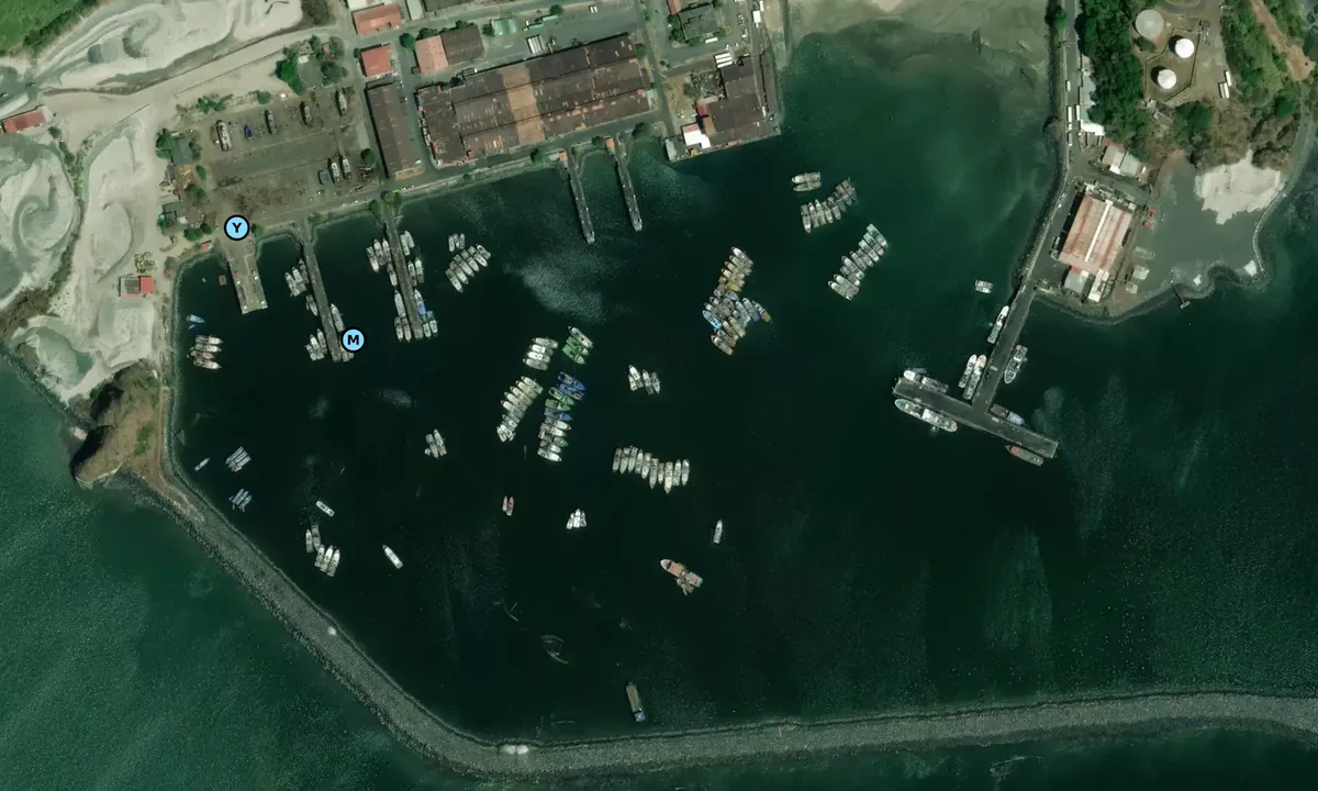 Satelite image of Vacamonte Harbor