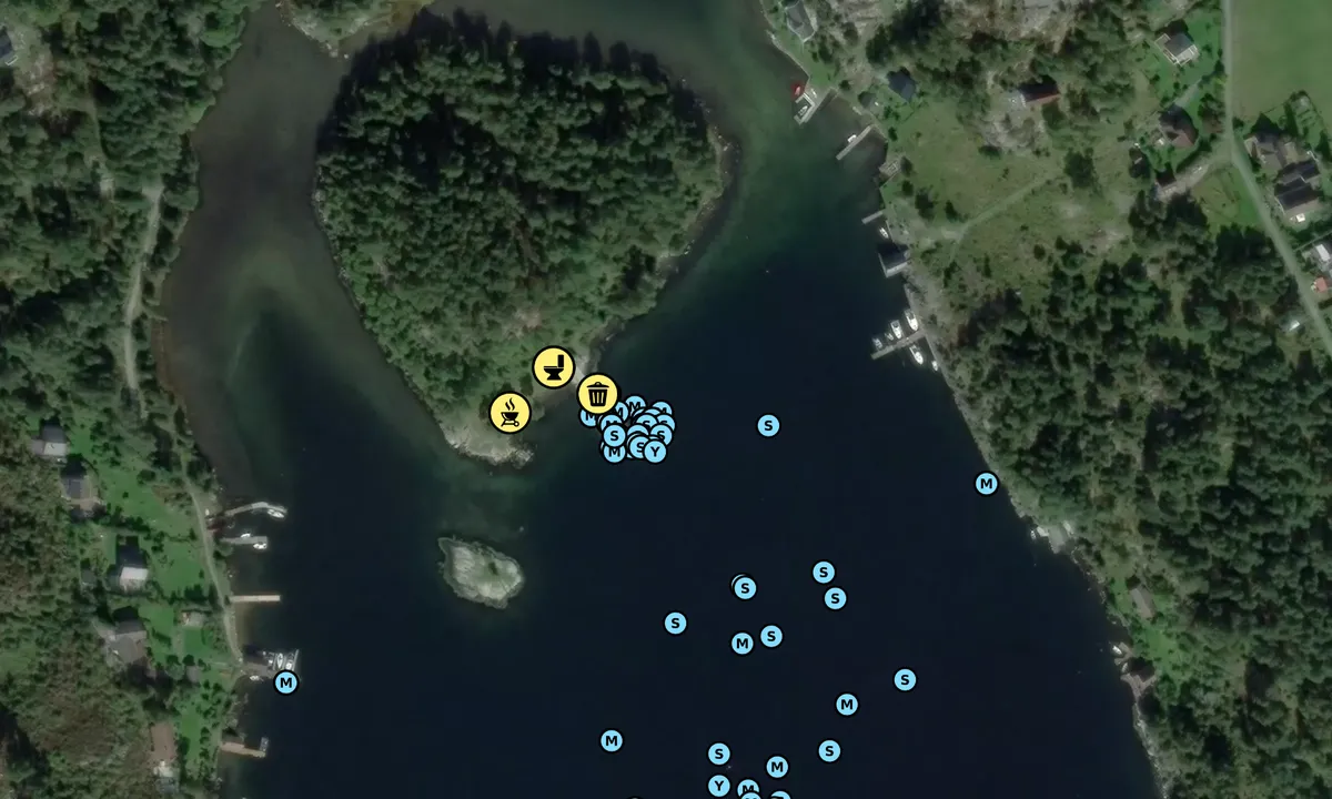 Satelite image of Vadholmen