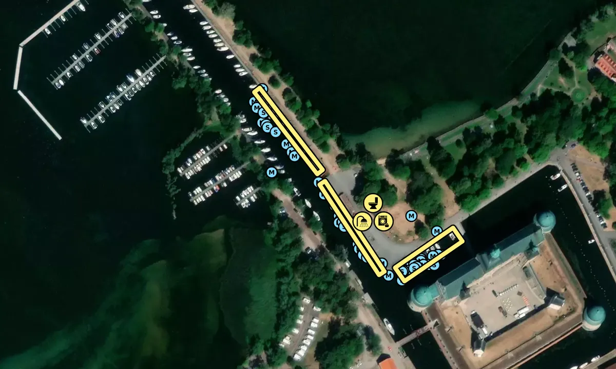 Satelite image of Vadstena
