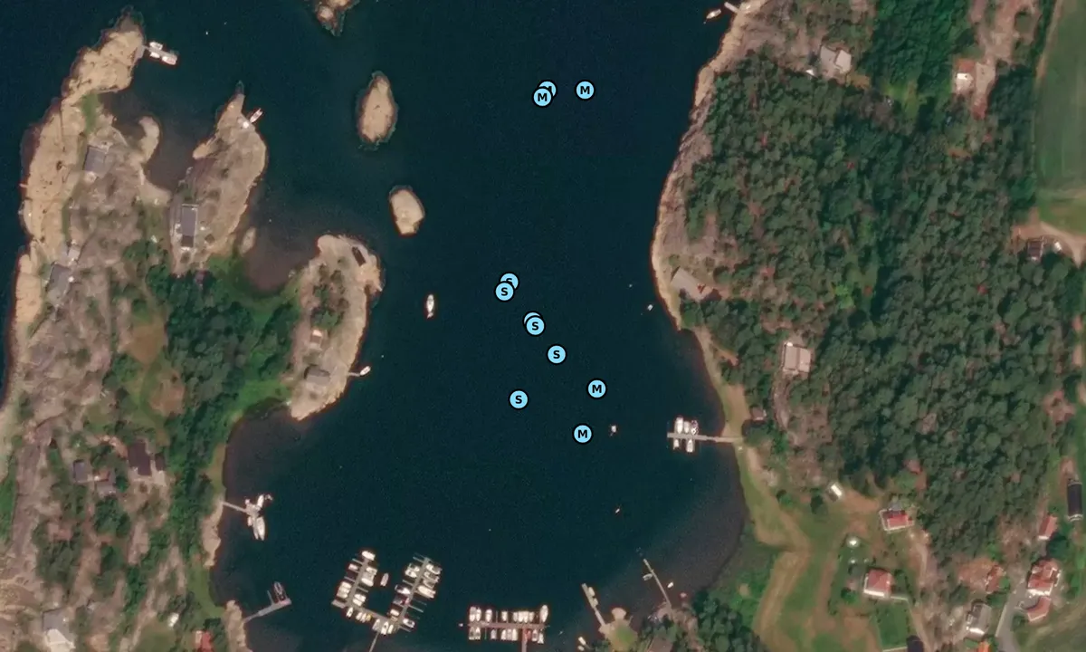 Satelite image of Vadsundet