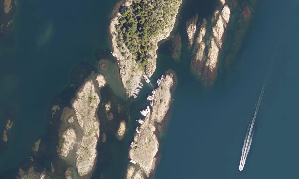 Flyfoto av Vakersholmen
