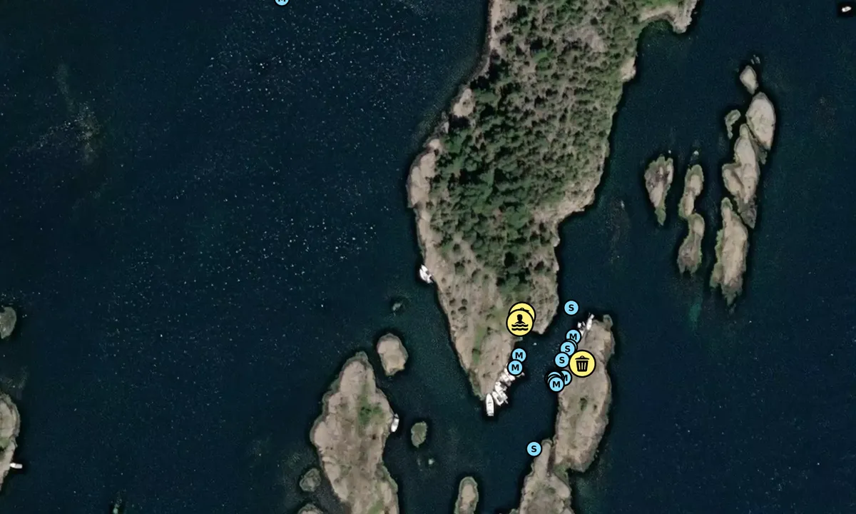 Satelite image of Vakersholmen sv