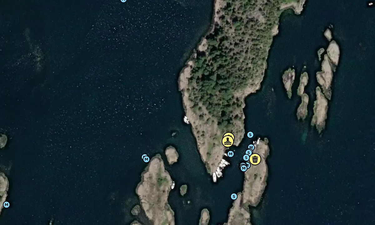 Satelite image of Vakersholmen sv