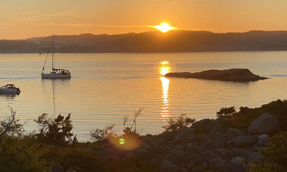 Bilde tatt fra Valøyene og ut over Fantehola.