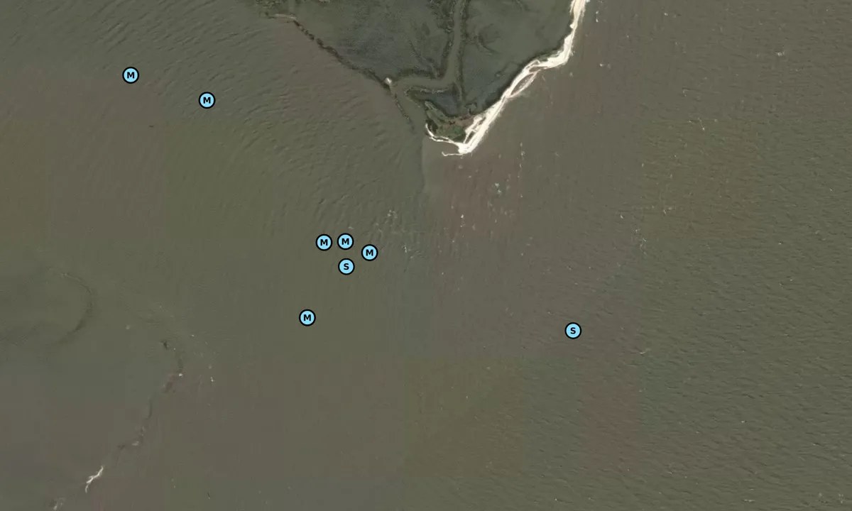 Satelite image of Vandyke Creek