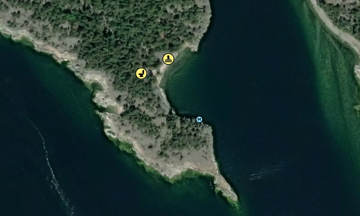 Satelite image of Vånsholmen (Skarprunmarn)